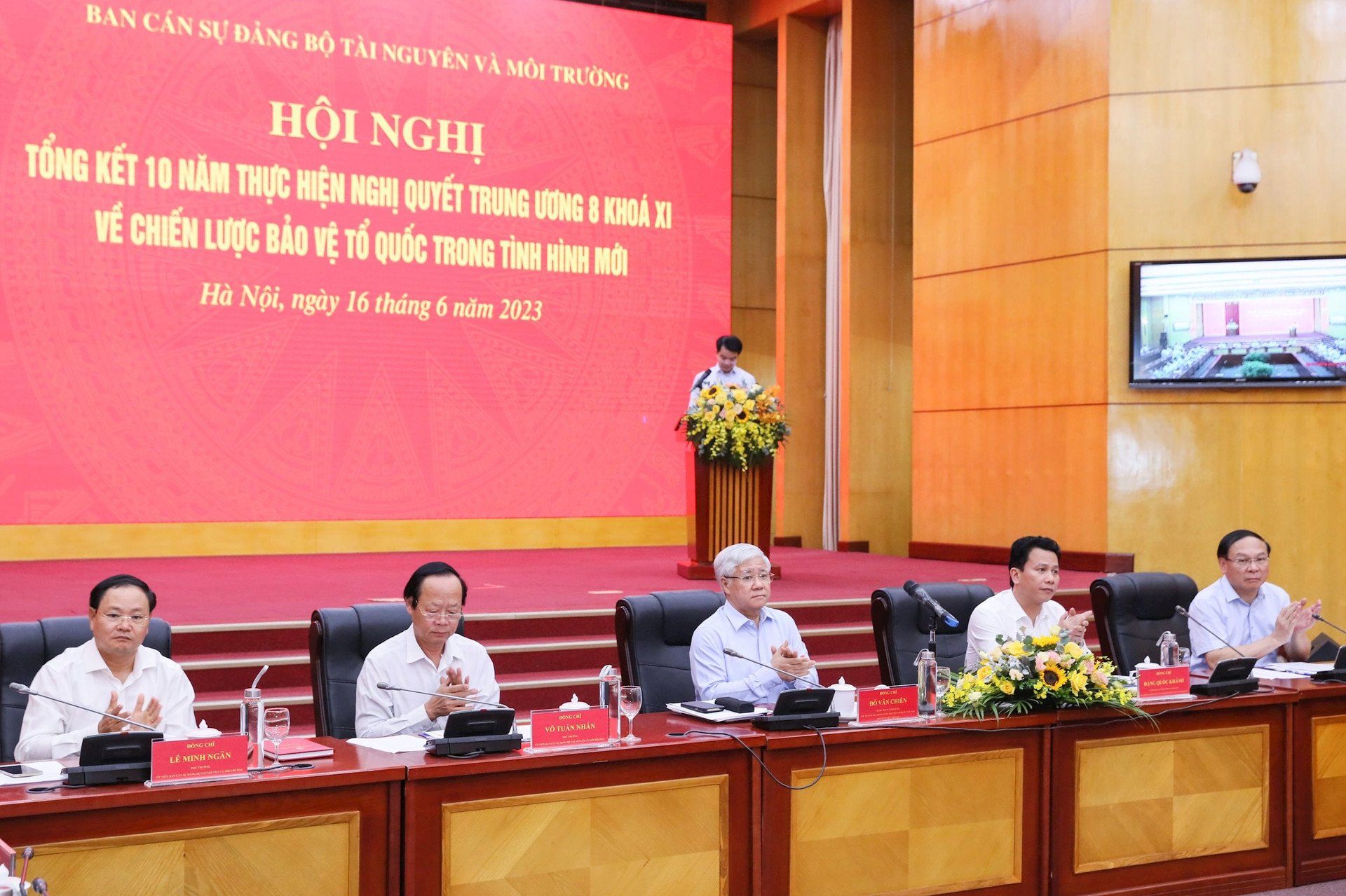 Bộ TN&MT tổ chức Hội nghị tổng kết 10 năm thực hiện Nghị quyết Trung ương 8 khóa XI