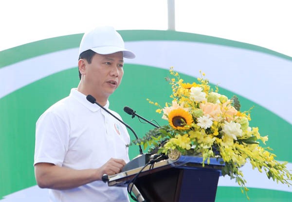 Bộ trưởng Bộ Tài nguyên và Môi trường Đặng Quốc Khánh phát biểu tại lễ phát động Quốc gia Tuần lễ Biển và Hải đảo Việt Nam, Tháng hành động vì môi trường hưởng ứng Ngày Đại dương thế giới và Ngày Môi trường thế giới năm 2023