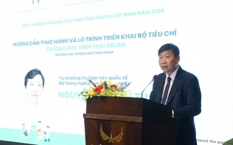 Vụ trưởng Vụ Hợp tác quốc tế (Bộ NN&MT) Nguyễn Đỗ Anh Tuấn 