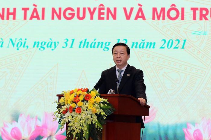 Hội nghị Tổng kết công tác năm 2021 và triển khai kế hoạch nhiệm vụ năm 2022 của ngành tài nguyên và môi trường